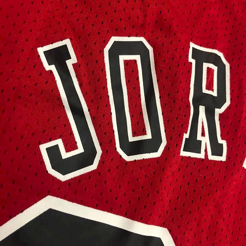Camisa vermelha masculina Michael Jordan – Edição retrô