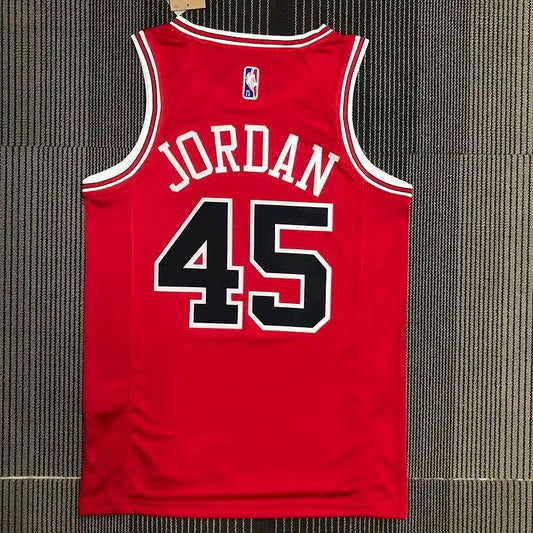 Camisa masculina Michael Jordan Red Team – Edição de 75º aniversário