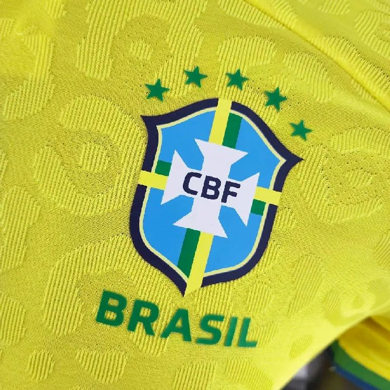 Camisa Brasil Copa do Mundo 2022 Versão Jogador