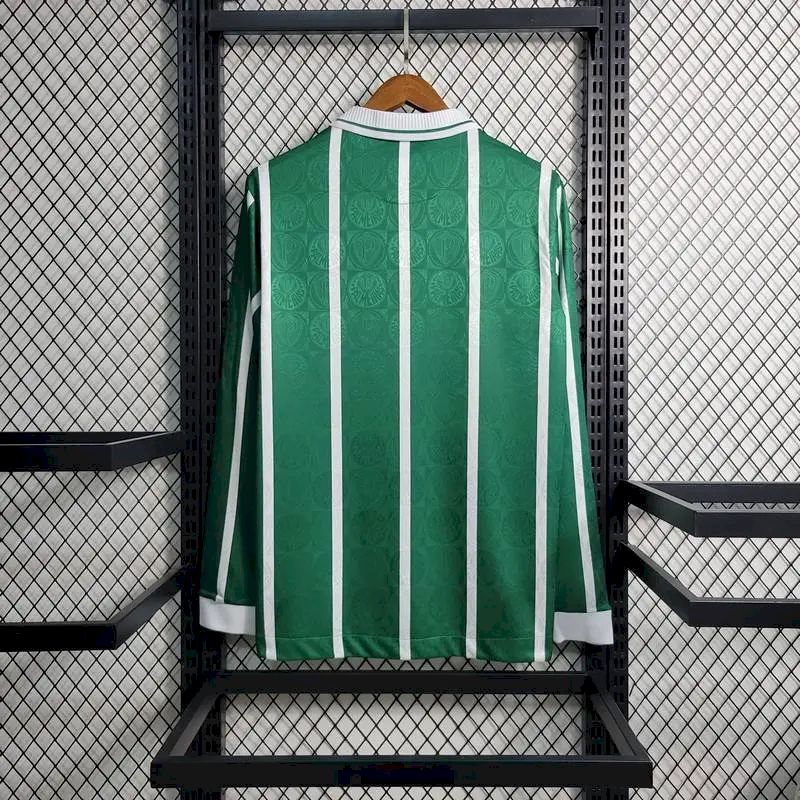 Camisa Palmeiras Home 1993 Manga Longa Retrô