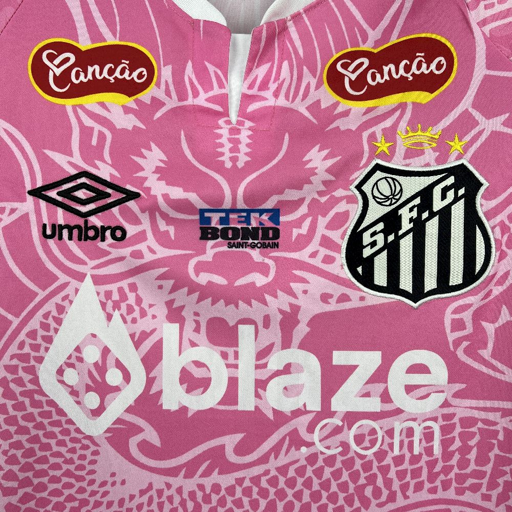 Santos 2025/26 Pink Dragon Special Edition Jersey