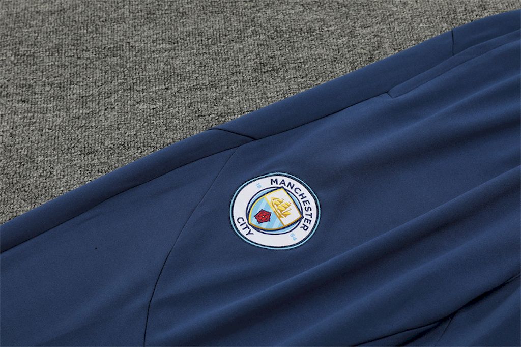 Suéter e calça Manchester City 2024/25 com zíper e meio zíper 14001
