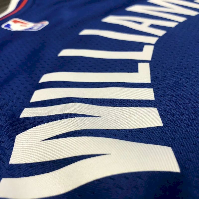Camisa Lou Williams Royal 2020-21 Player Version Masculina – Edição Ícone