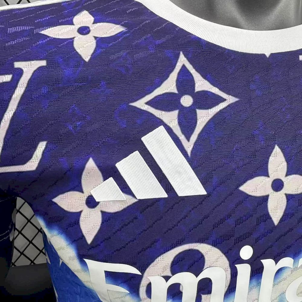 Real Madrid 2025/26 Purple Louis Vuitton Jersey Player Version