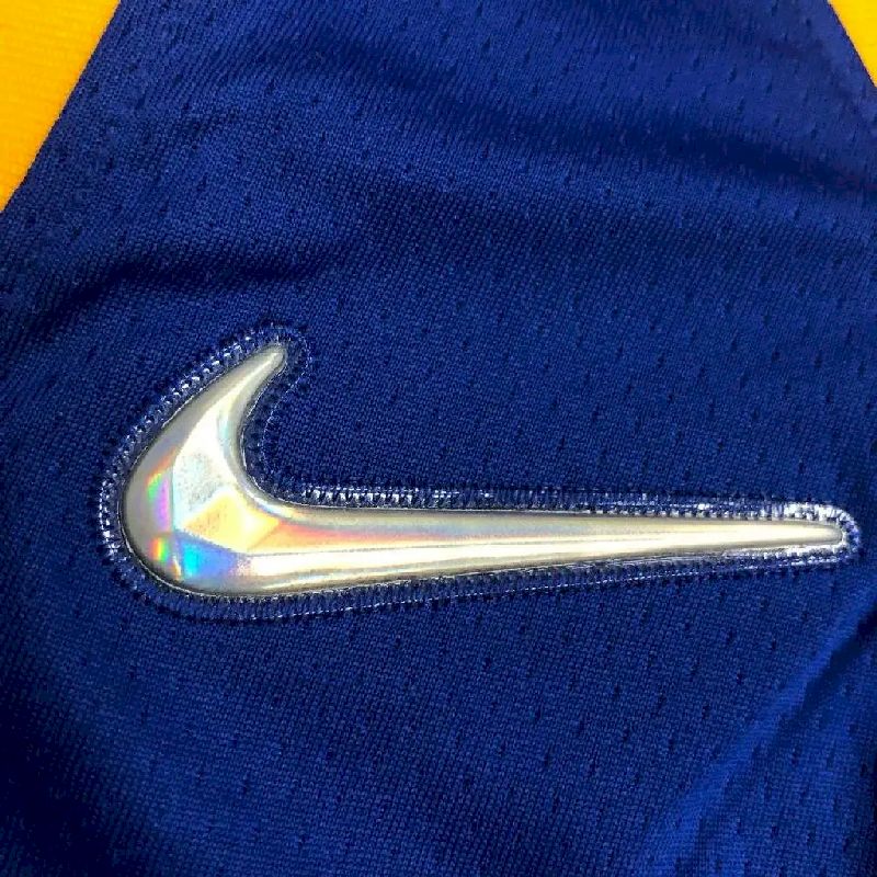 Camisa azul masculina Stephen Curry Team – Edição de 75º aniversário