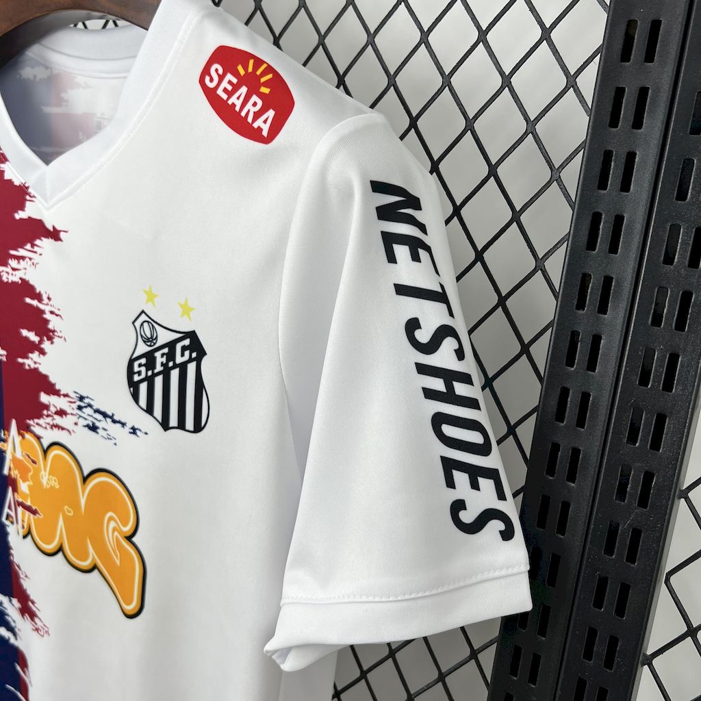 Neymar da Silva Santos Júnior 2025/26 Barcelona-Santos Jersey