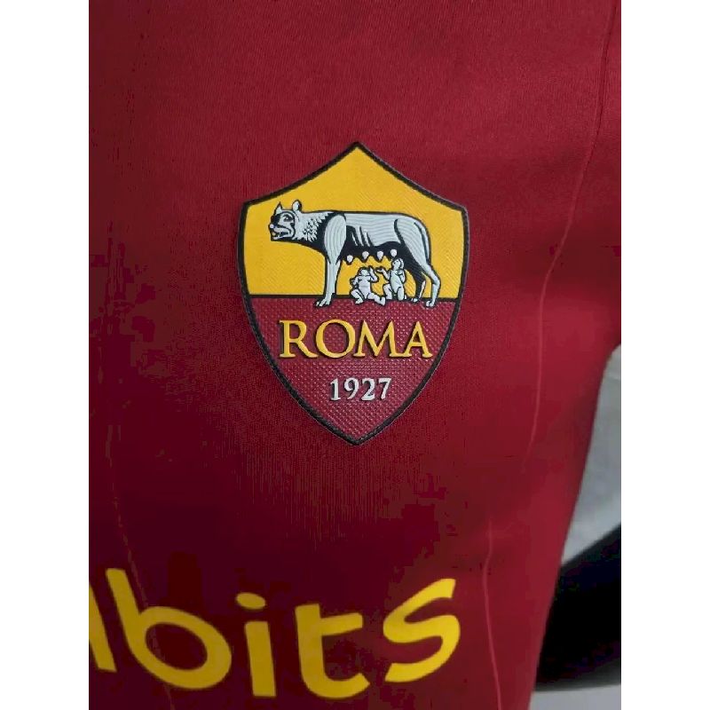 As Roma 2021/22 Home Jersey Player Version