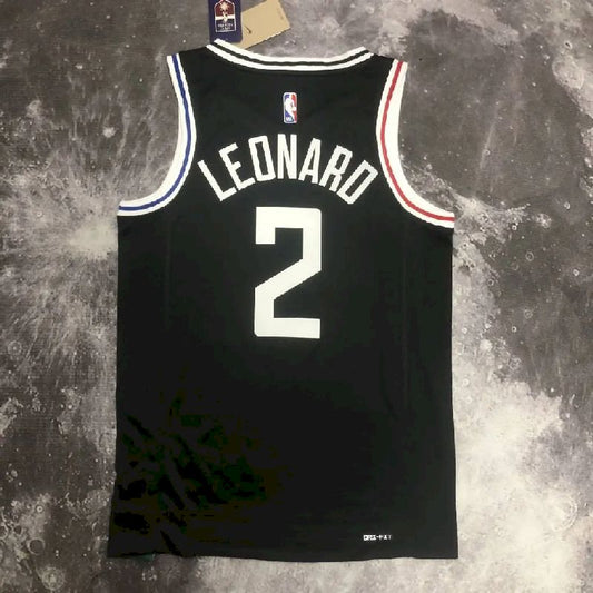 Camisa preta masculina Kawhi Leonard Team – Edição City