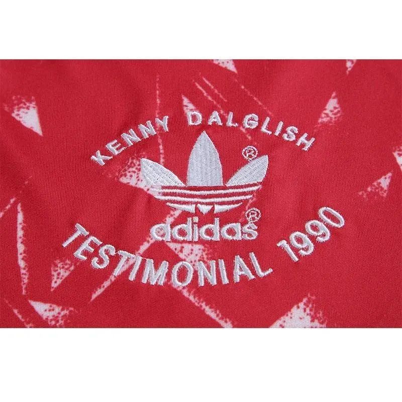 Camisa retrô do Liverpool Dalglish de 1990