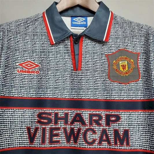 Camisa retrô reserva do Manchester United 1995/96