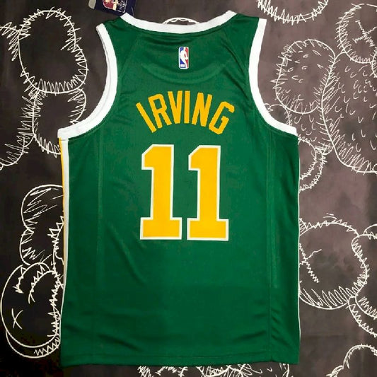 Camisa masculina verde do time Kyrie Irving