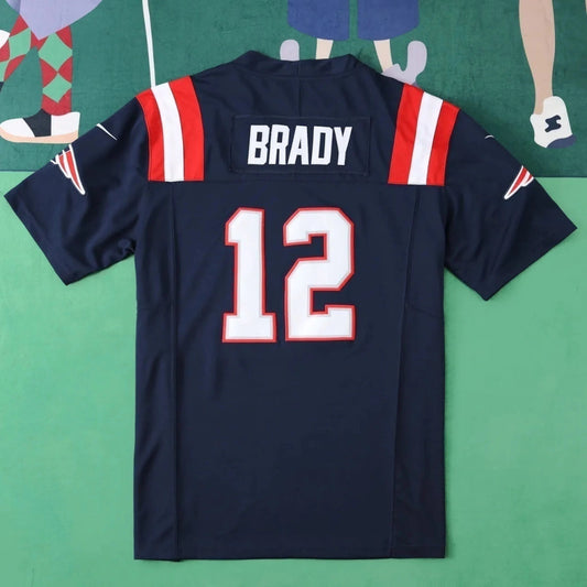 Camisa NFL New England Patriots Tom Brady 12