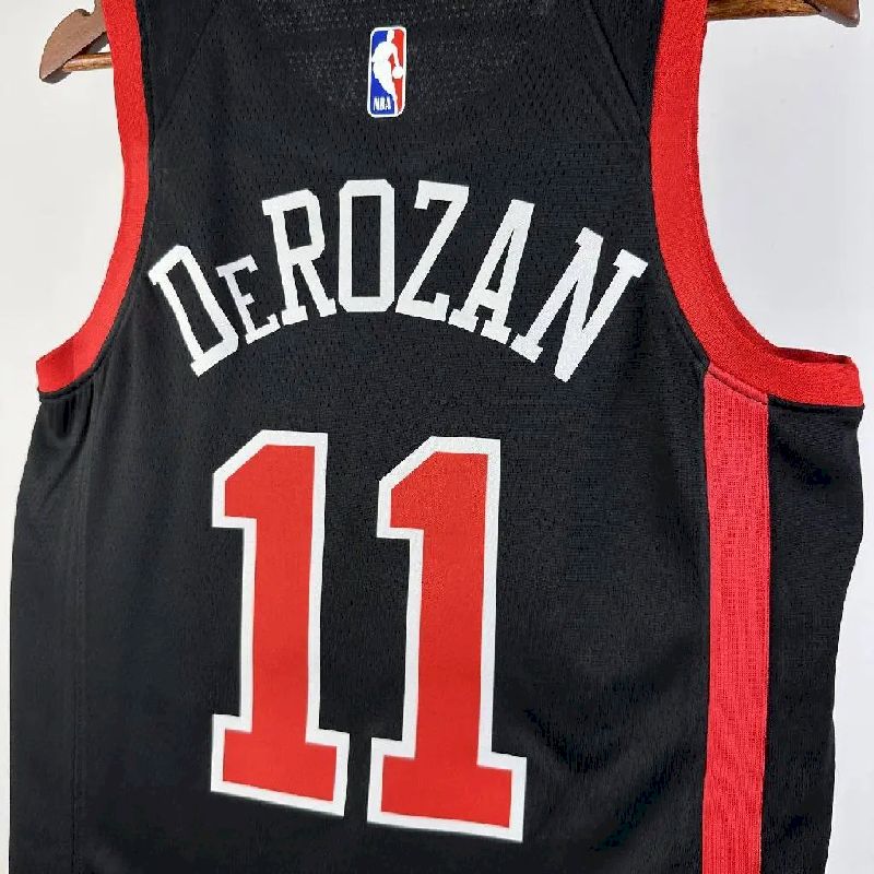 Camisa Masculina DeRozan Preta 2024 – Edição Cidade