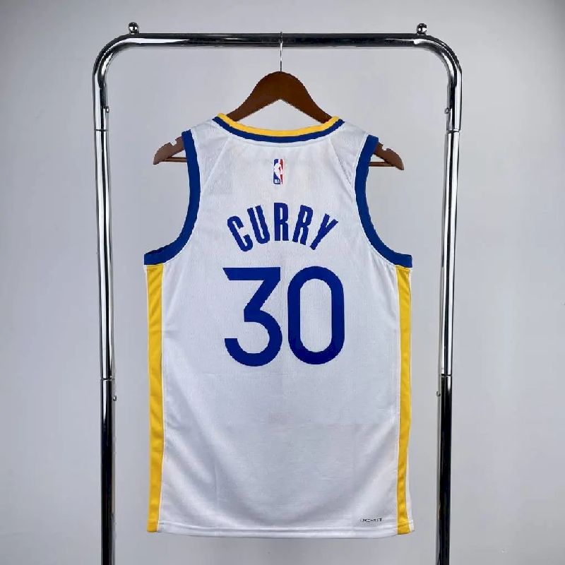 Camisa branca masculina Stephen Curry Team