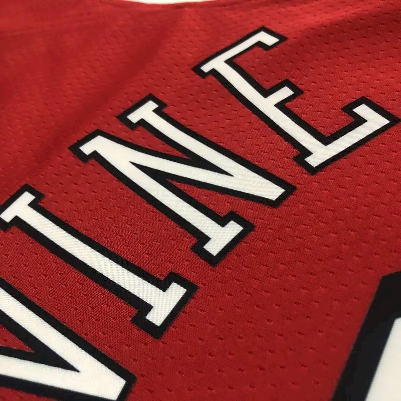 Camisa masculina Zach LaVine vermelha 2021-22 Swingman Team – Edição City