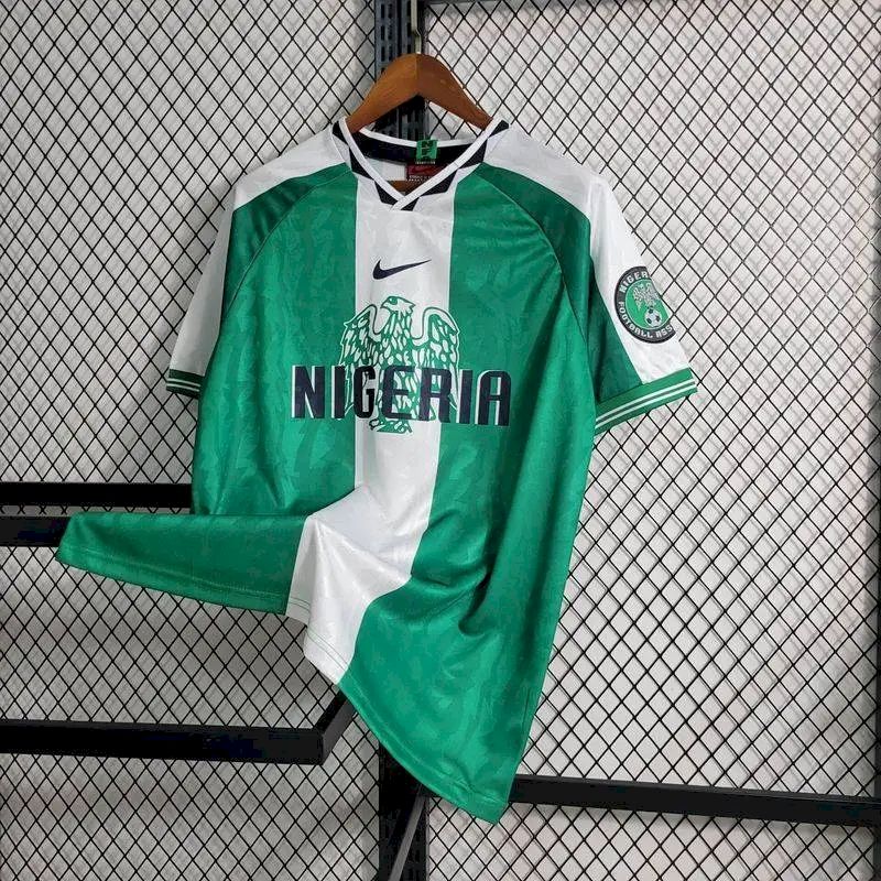 Camisa retrô da Nigéria de 1996