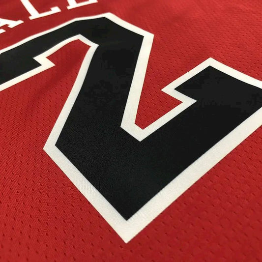 Camisa masculina vermelha Swingman da Lonzo Ball – Edição Icon