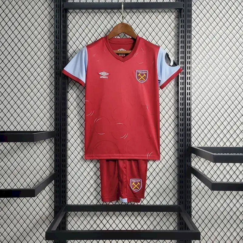 Kit Infantil Home do West Ham United 2023/24