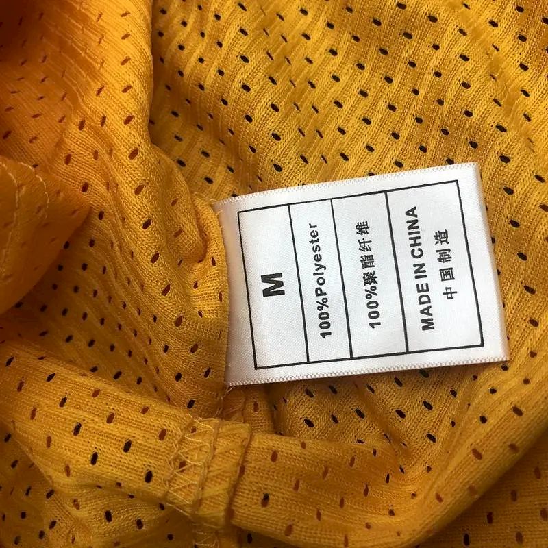 Camisa amarela masculina Kobe Bryant – Edição retrô