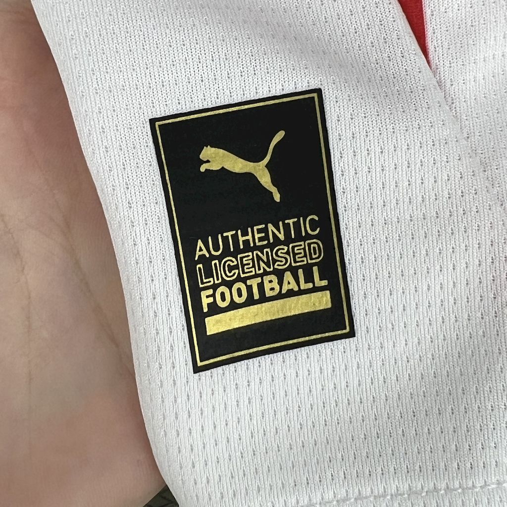 Sporting de Gijón 2024/25 Home Kids Kit