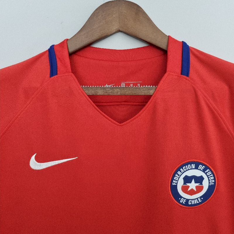 Camisa retrô titular do Chile 2016-17