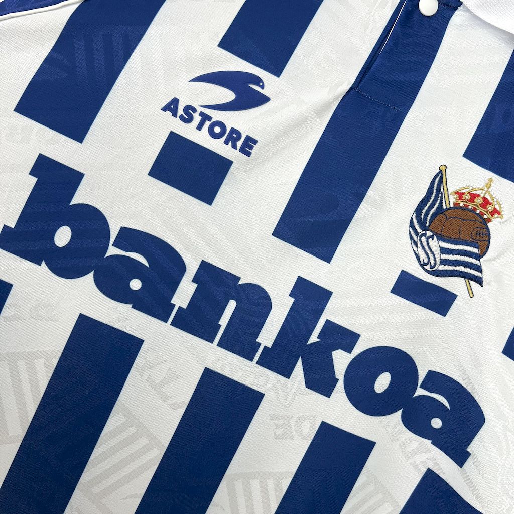 Camisa retrô Home Real Sociedad 1994/95