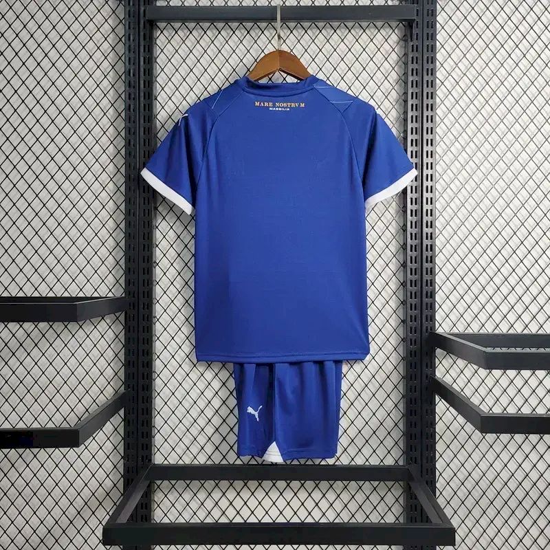 Olympique de Marseille 2023/24 Away Kids Kit
