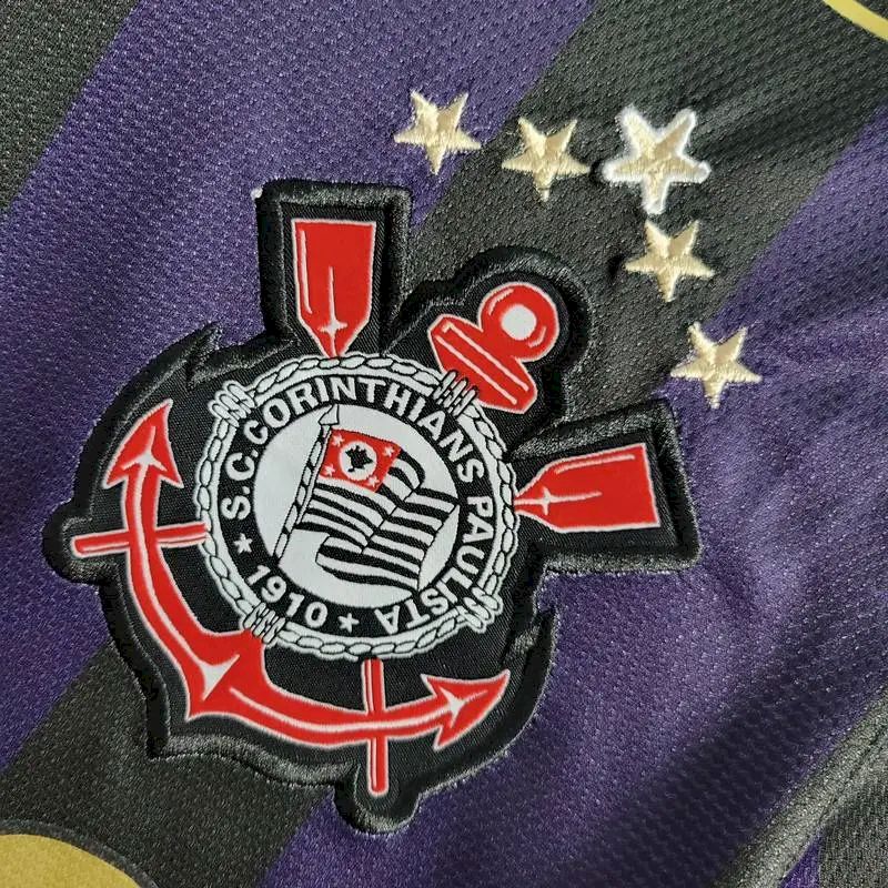 Camisa reserva retrô do Corinthians 2009/10