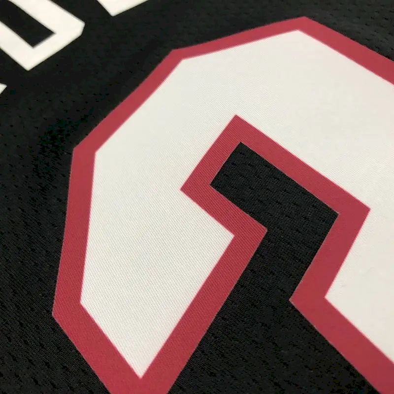 Camisa preta masculina Dwyane Wade Team – Edição City do 75º aniversário