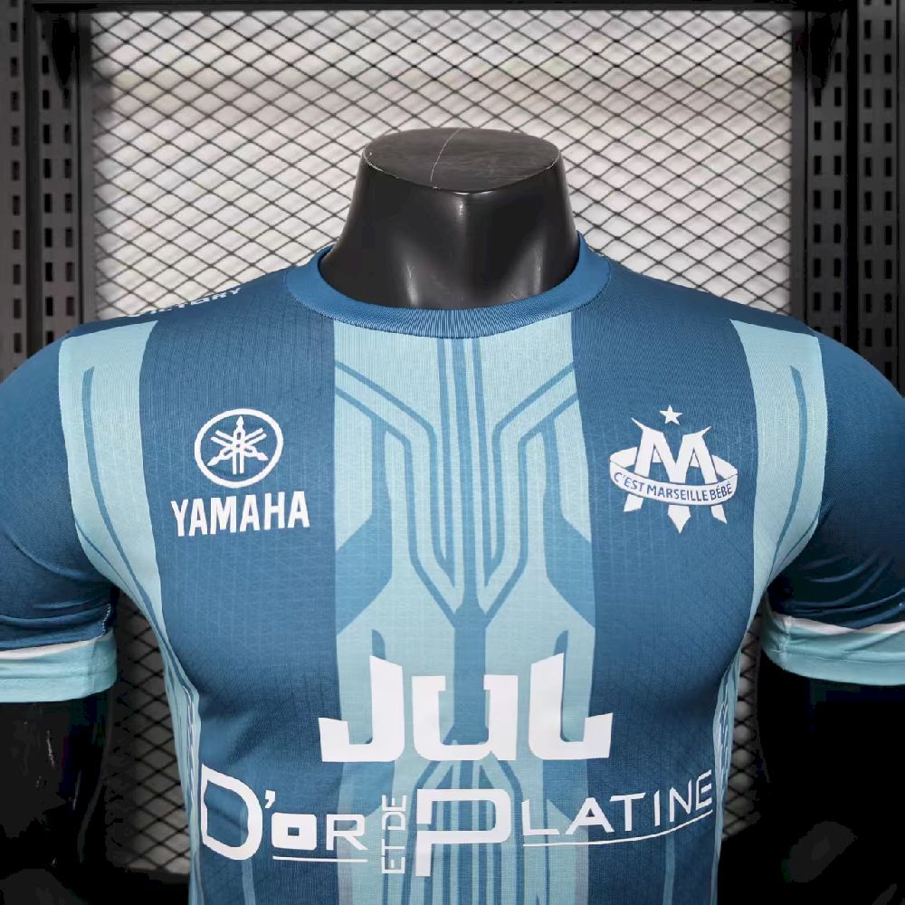 Olympique de Marseille 2025/26 Blue Jersey Player Version