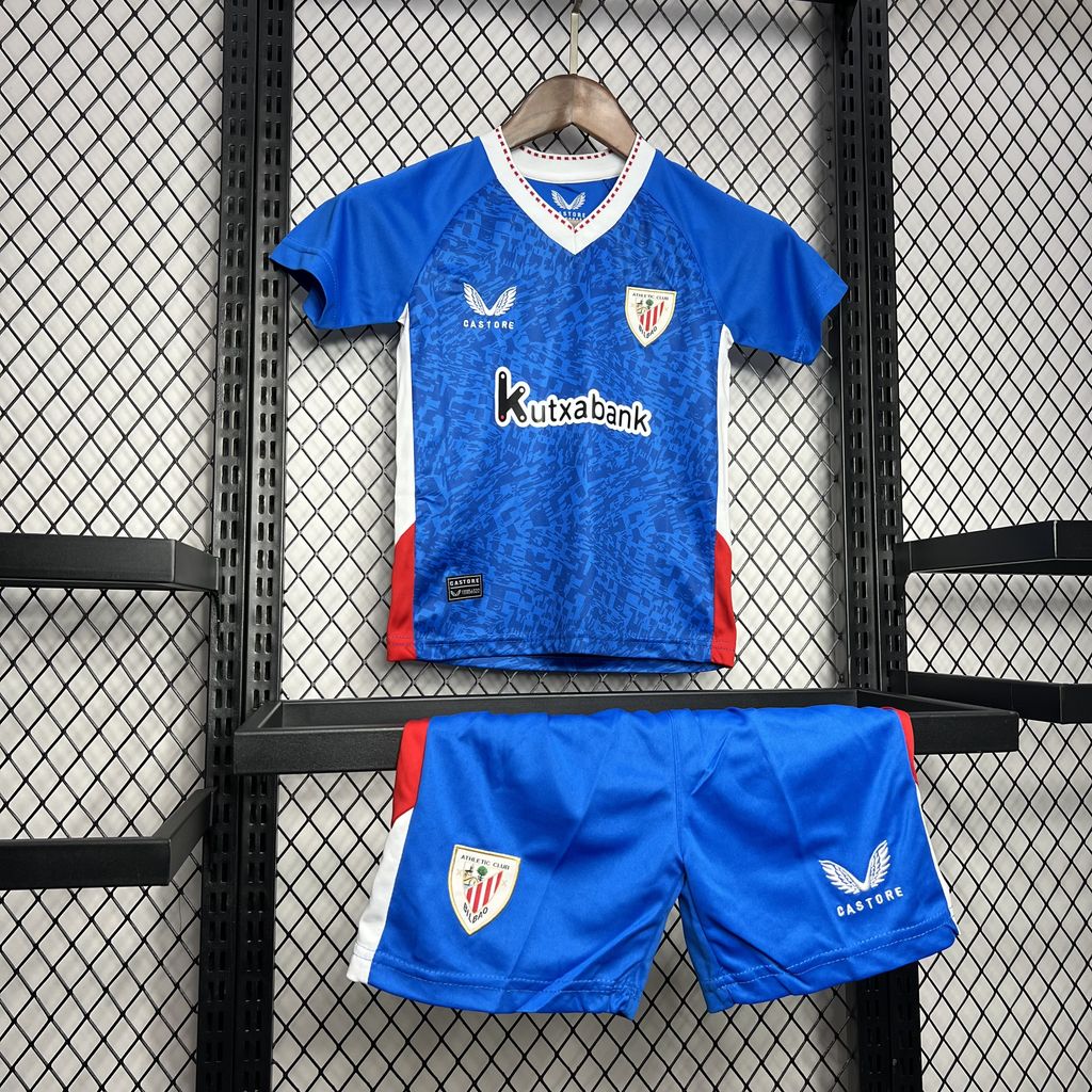 Athletic Bilbao 2024/25 Away Kids Kit