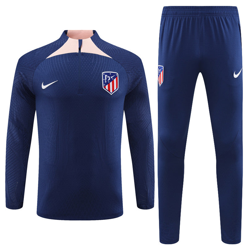 Suéter e calça adulto com zíper médio do Atlético de Madrid 2024/25 14001