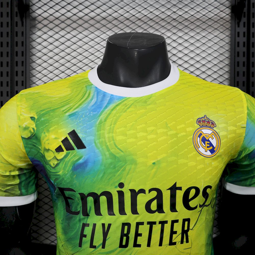 Real Madrid 2025/26 Green Special Edition Jersey Player Version
