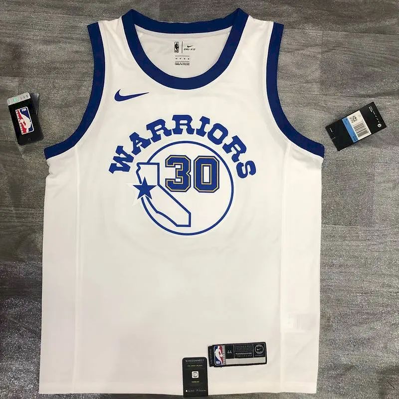 Camisa Stephen Curry Masculina Branca Versão Jogador – Edição Clássica