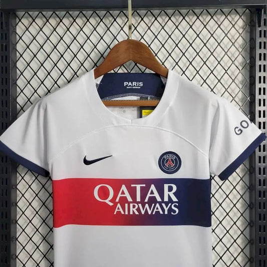 Paris Saint-Germain 2023/24 Away Kids Kit