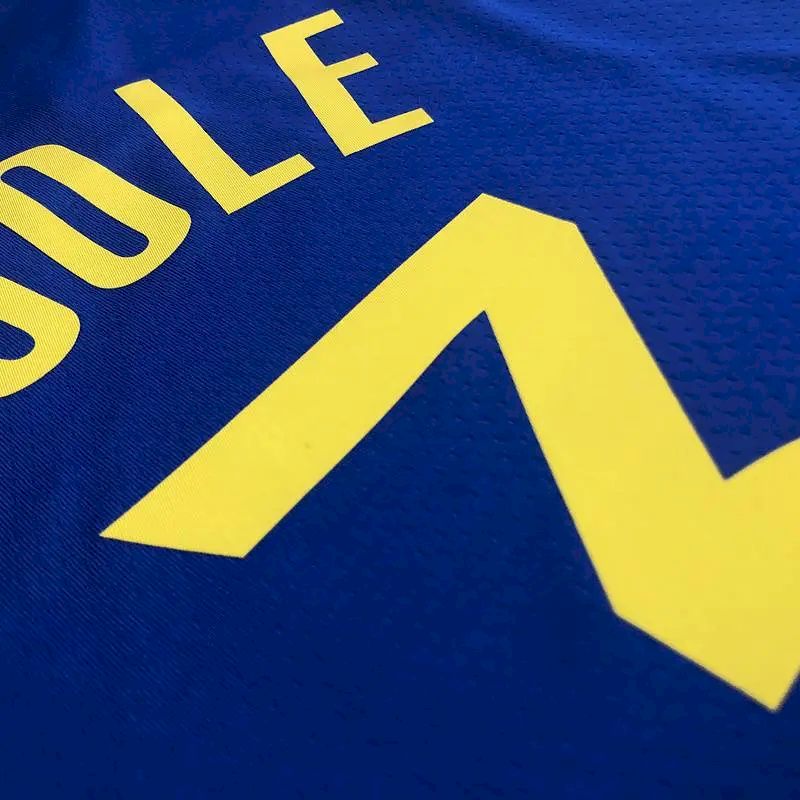 Camisa Jordan Poole Azul Masculina – Edição de 75º Aniversário