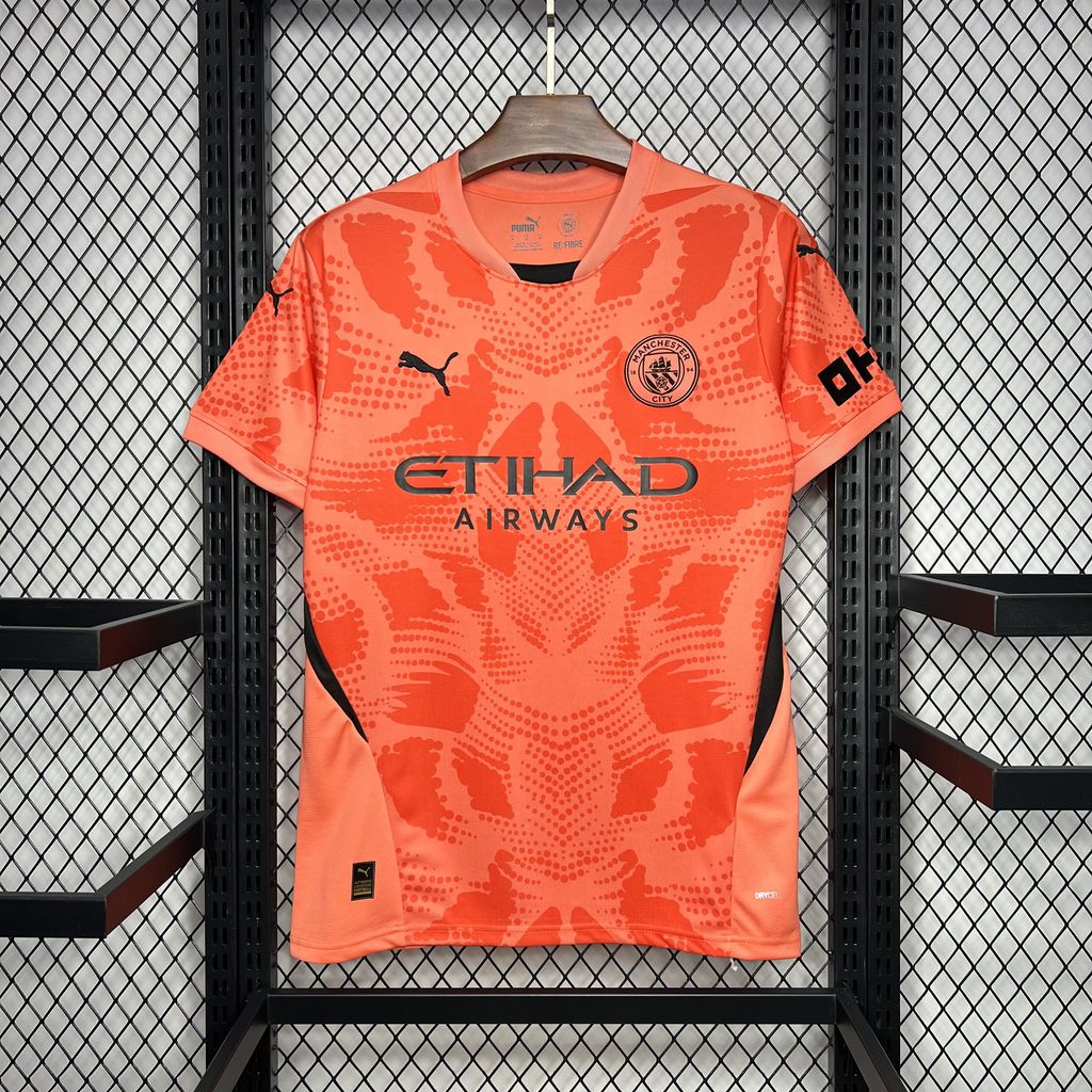 Manchester City 2024/25 Jersey Orange Color