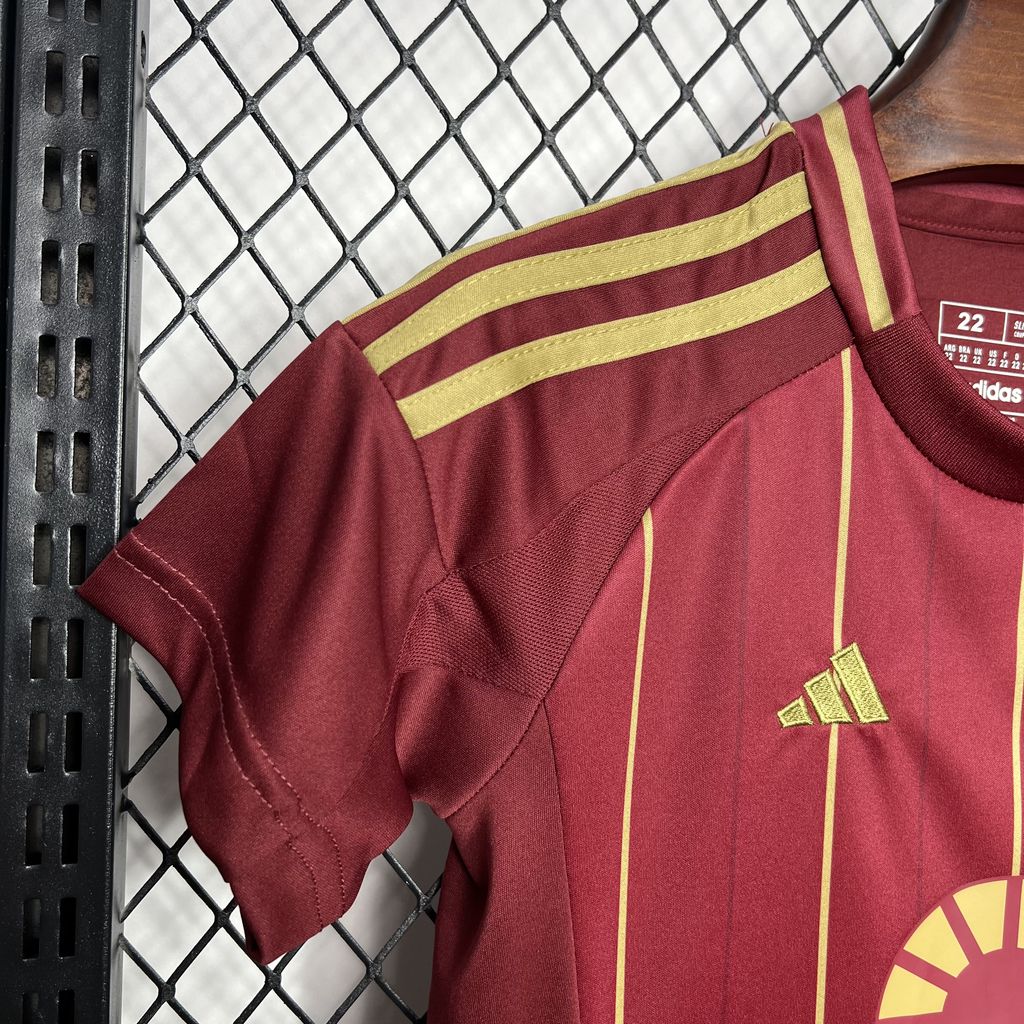 AS Roma 2024/25 Home Kids Kit