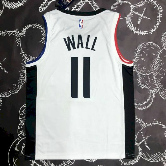 Camisa branca masculina John Wall Team