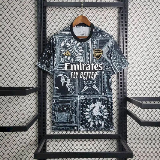 Men's Arsenal 2023/24 Street Style Pre-Match Jersey