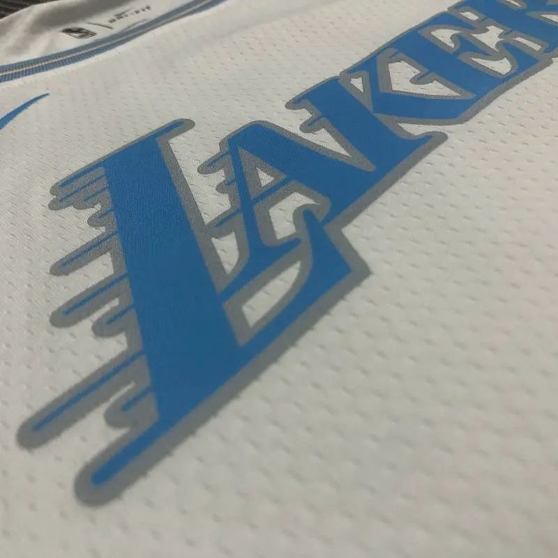Men’s LeBron James White Player Version Jersey – City Edition