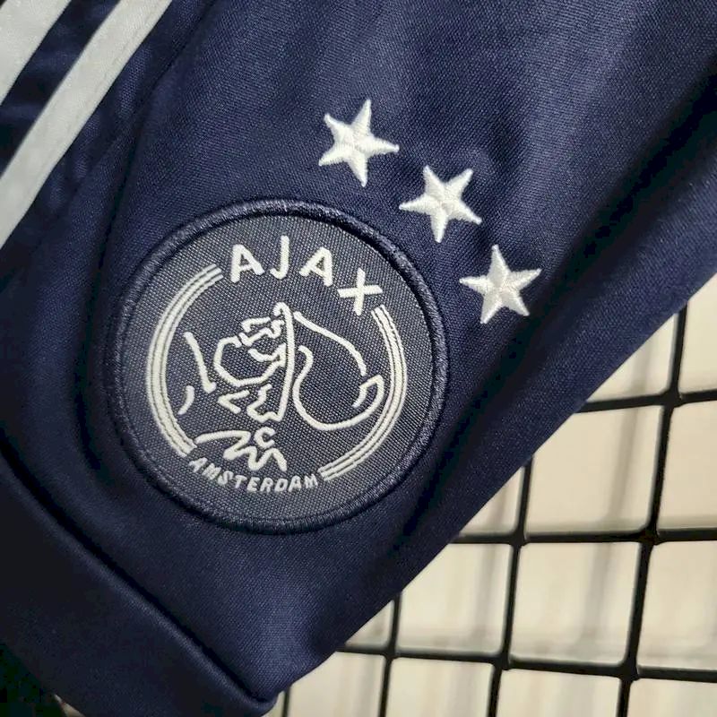 Uniforme reserva infantil do Ajax 2023/24