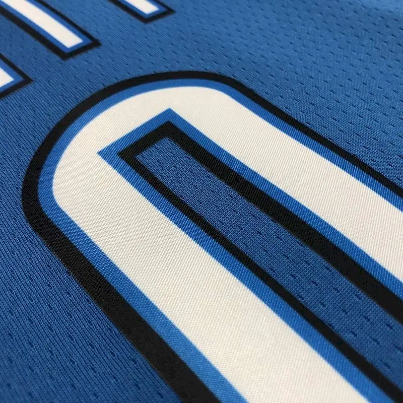 Camisa masculina Russell Westbrook Swingman azul – Edição Icon