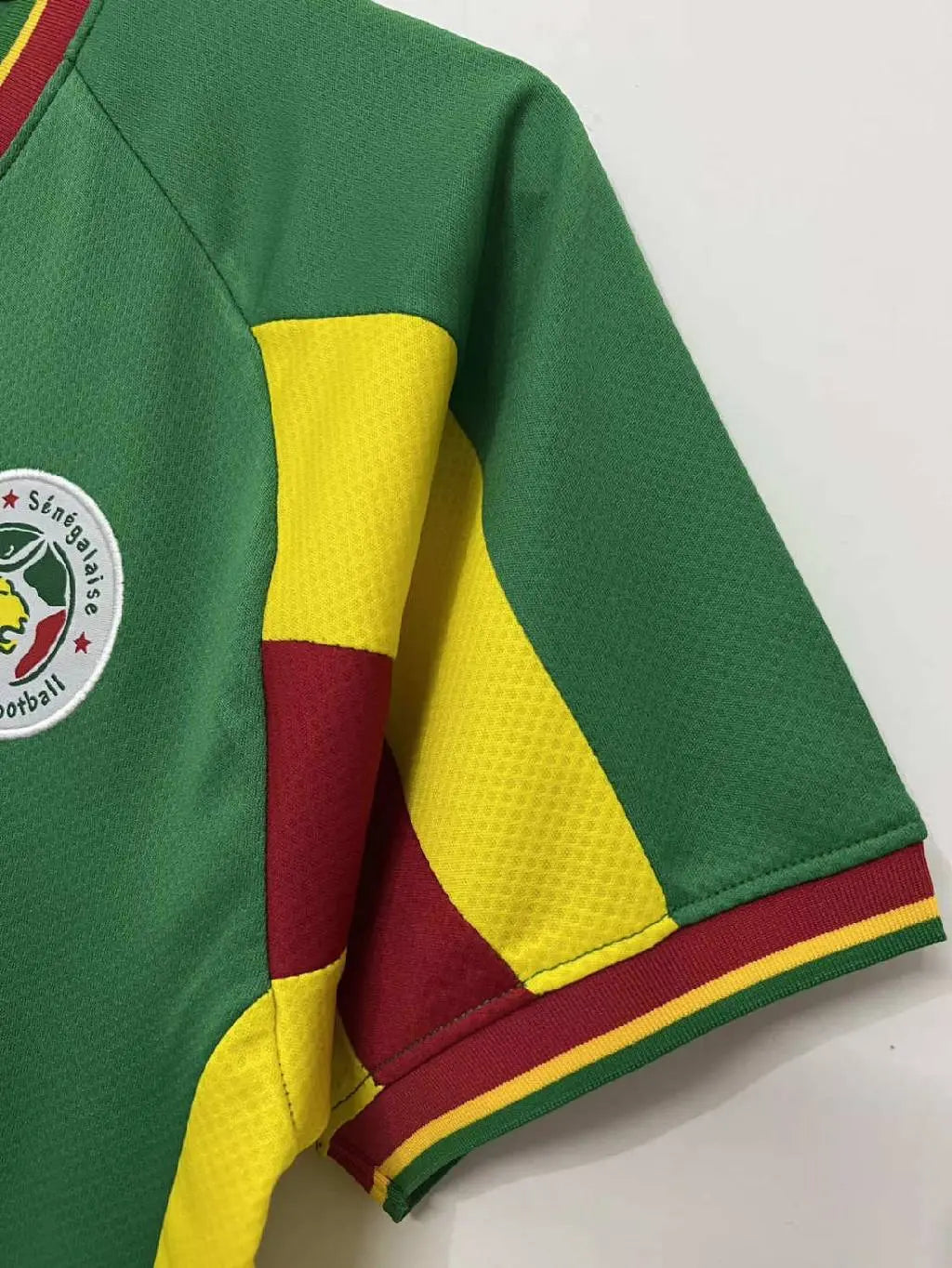 Camisa retrô reserva do Senegal 2002/2003