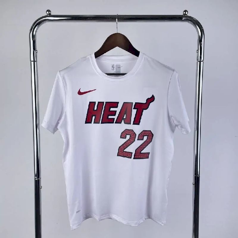 Camiseta masculina Jimmy Butler branca do time
