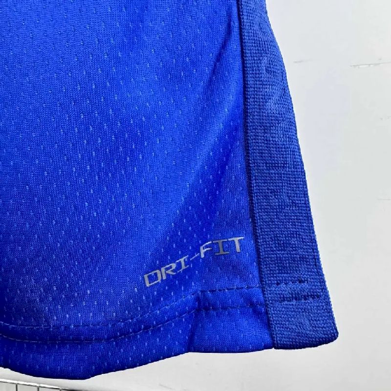 Camisa azul Derrick Rose masculina 2024 – Edição City