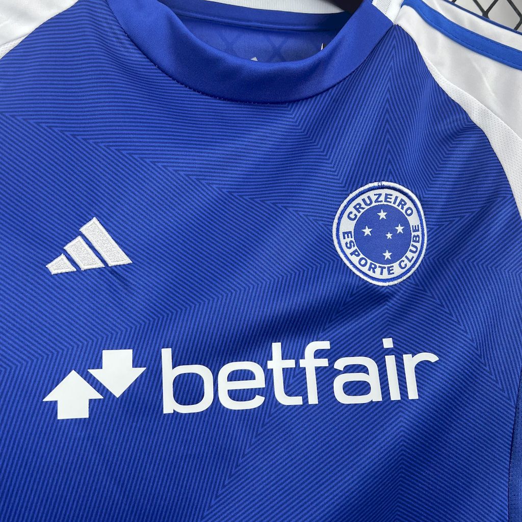 Kit Cruzeiro 2025/26 Home Infantil
