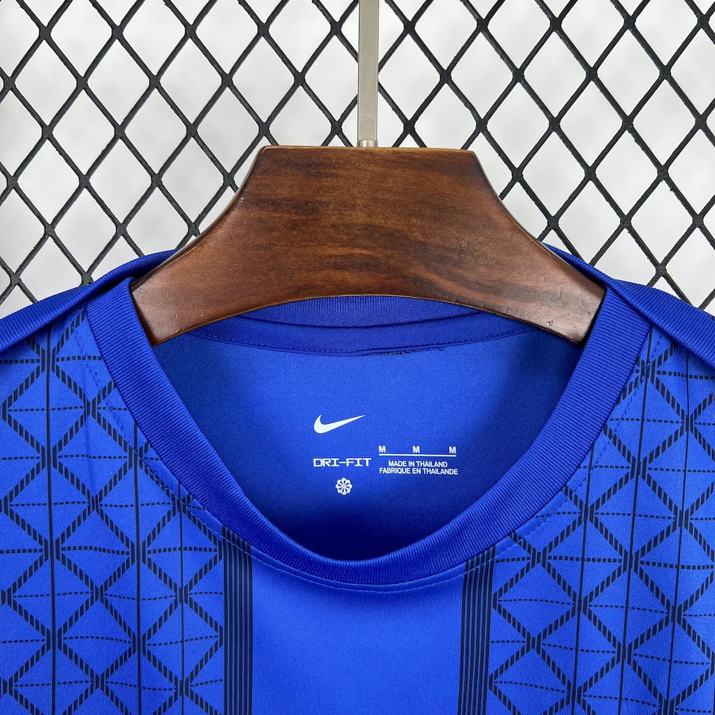 Paris Saint-Germain 2025/26 Pre-match training blue Jersey