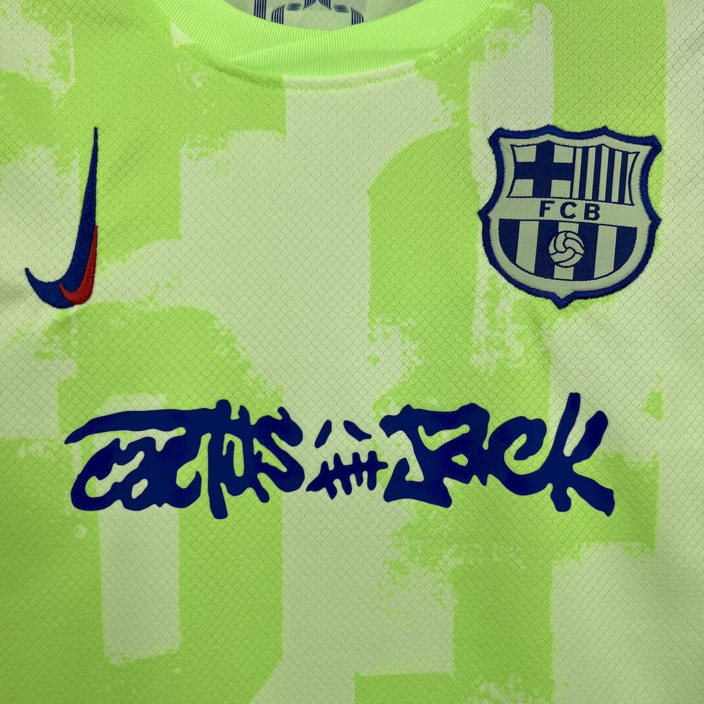 Barcelona 2024/25 Third Travis Scott Edition Kids Kit