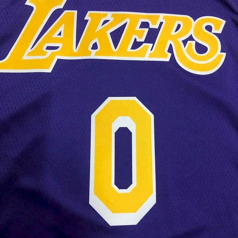 Russell Westbrook Men’s Purple Swingman Team Jersey – Retro Classic Edition